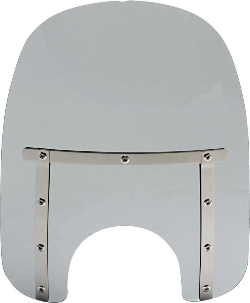Memphis Shades Memphis Slims 17 in. Black Smoke Windshield for Standard 5 3/4 in. - 7 in. Headlights