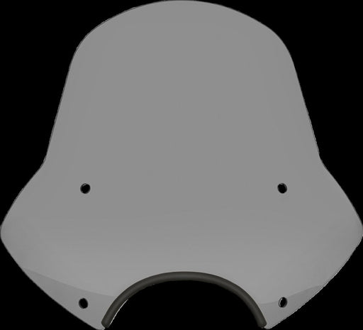 Memphis Shades Memphis Shades 18" Black Smoke Speed Demon Windshield with 9 in. Headlight Cutout