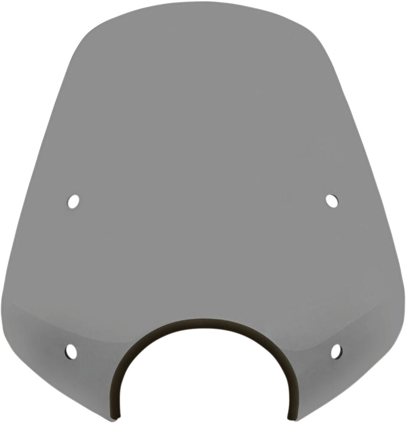 Memphis Shades Pop Top 16" Black Smoke Windshield w/7 in. Cutout