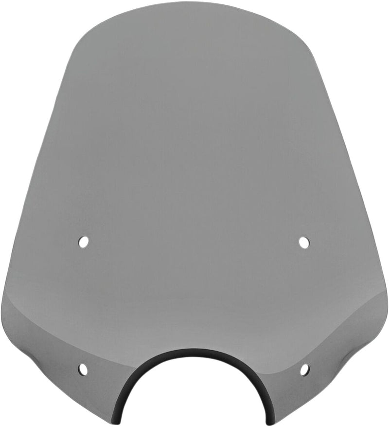 Memphis Shades Big Shot Black Smoke Windshield w/7 in. Cutout