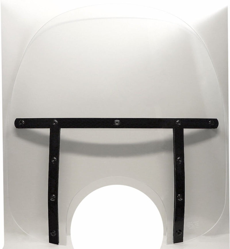Memphis Shades Clear 17 in. Memphis Fats Night Shades Windshield for 9 in. Headlight
