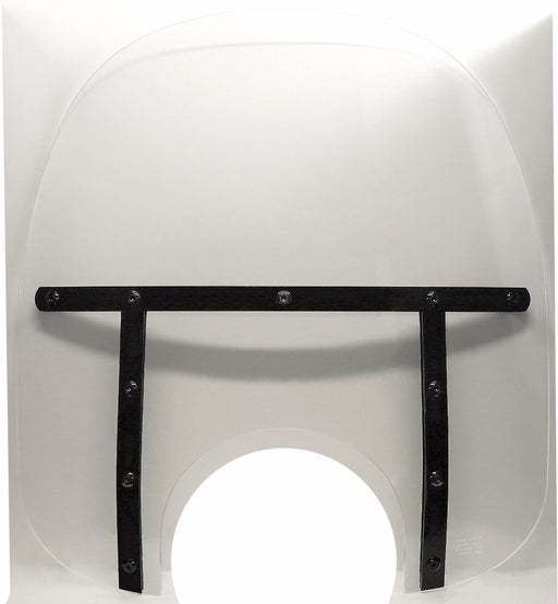 Memphis Shades Clear 17 in. Memphis Fats Night Shades Windshield for 9 in. Headlight