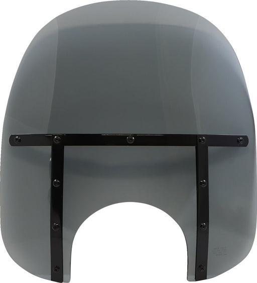 Memphis Shades Black Smoke 17 in. Memphis Fats Night Shades Windshield for 9 in. Headlight