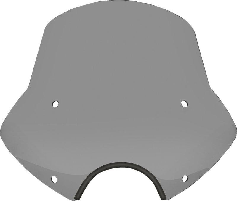 Memphis Shades Metric Speed Demon Windshield Black Smoke Sportshield Cruiser Lucite