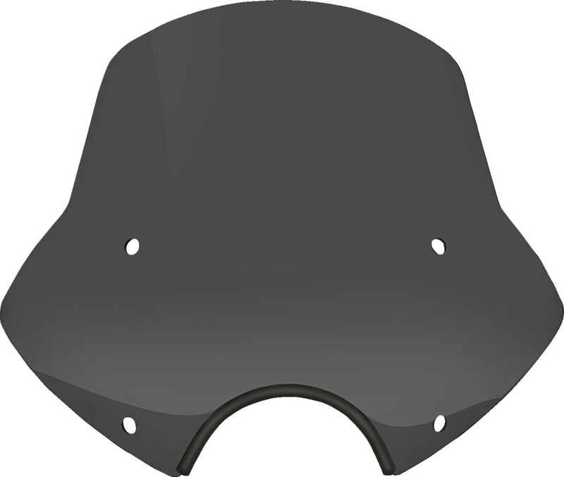 Memphis Shades Metric Speed Demon Windshield Dark Black Smoke Sportshield Cruiser Lucite