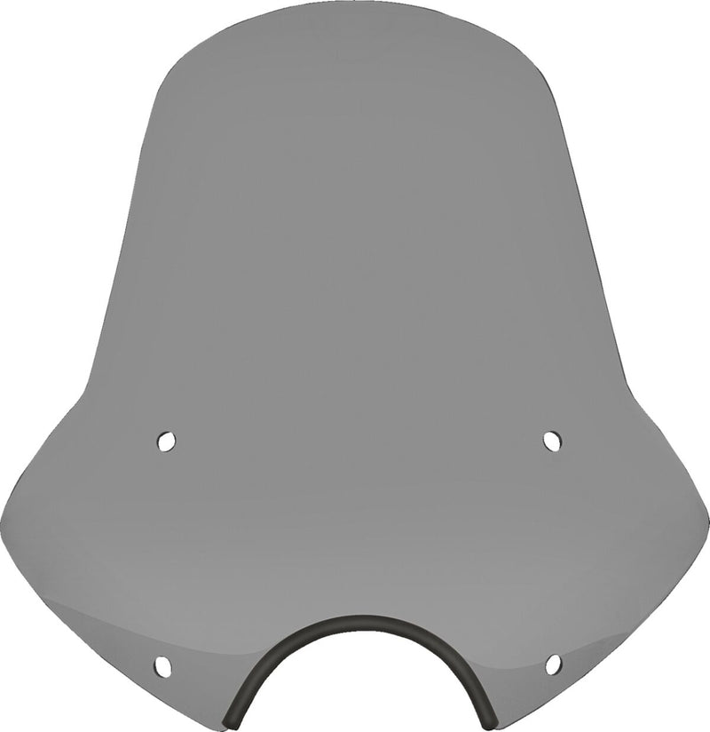 Memphis Shades Metric Speed Demon Windshield Black Smoke Sportshield Cruiser Lucite