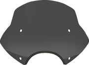 Memphis Shades Metric Speed Demon Windshield Dark Black Smoke Sportshield Cruiser Lucite