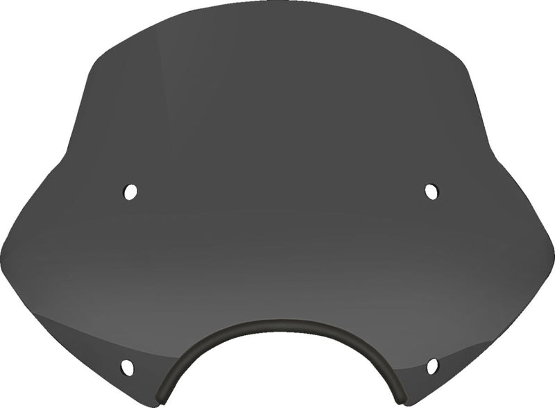 Memphis Shades Metric Speed Demon Windshield Dark Black Smoke Sportshield Cruiser Lucite