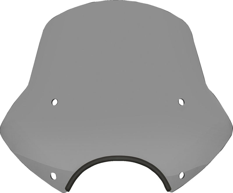 Memphis Shades Metric Speed Demon Windshield Black Smoke Sportshield Cruiser Lucite