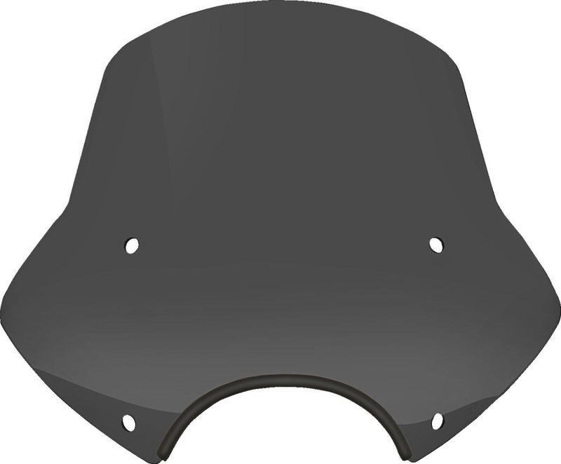 Memphis Shades Metric Speed Demon Windshield Dark Black Smoke Sportshield Cruiser Lucite