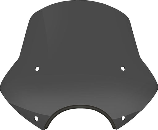 Memphis Shades Metric Speed Demon Windshield Dark Black Smoke Sportshield Cruiser Lucite