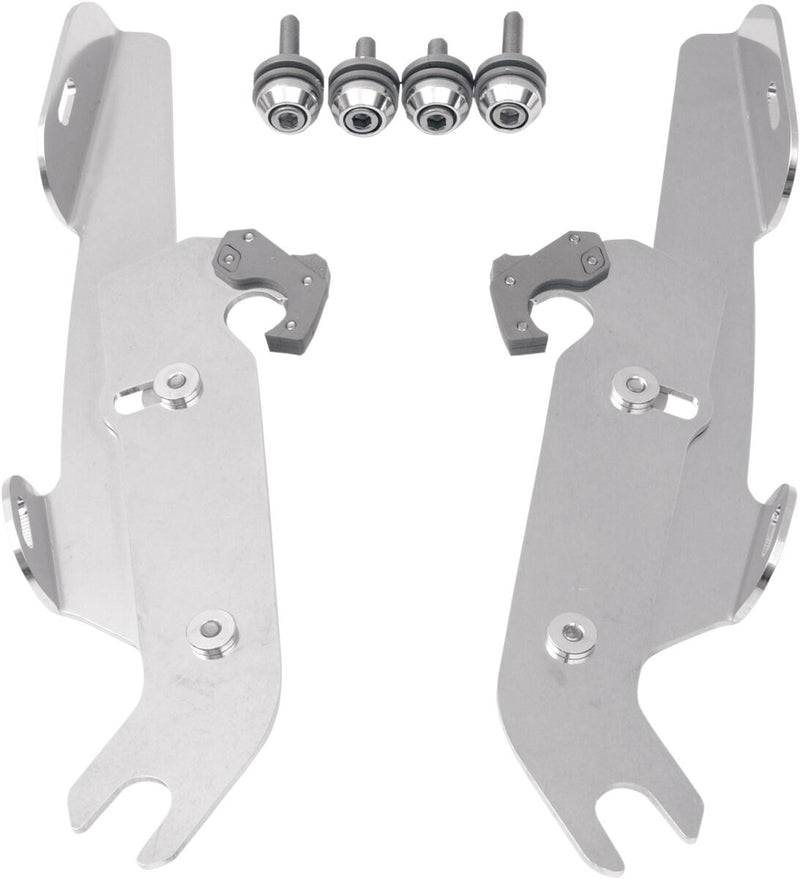 Memphis Shades Fats/Slim Windshield  Trigger-Lock Complete Mount Kit #MEM8971