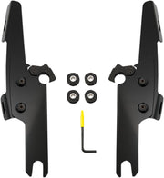 Memphis Shades Fats/Slim Windshield  Trigger-Lock Complete Mount Kit #MEB2017