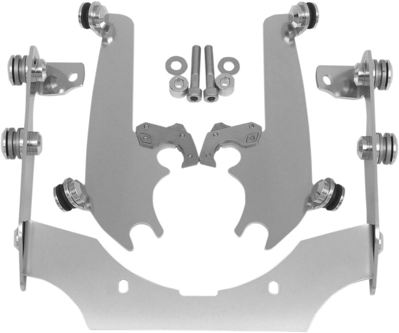 Memphis Shades No-Tool Trigger-Lock Hardware Kits for Sportshields for 1998-2007 Honda Shadow Motorcycles