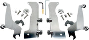 Memphis Shades Metric No-Tool Trigger-Lock Mount Kit for Sportshield for 2006-2014 YAMAHA XV 1900 Mounting Kit Polished Complete Windshield Aluminium #MEK1950
