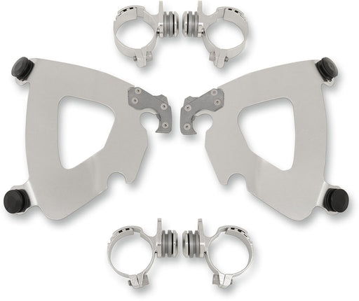 Memphis Shades Polished Trigger Lock Mounting Kit for Gauntlet Fairing for 2015-2024 Indian Scout Motorcycles