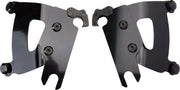 Memphis Shades Black No-Tool Trigger-Lock Mounting Hardware for Road Warrior Fairing for 2022-2026 Indian Chief Motorcycles