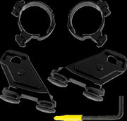 Memphis Shades Metric Lowers Mount Black Wind Deflector