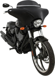 Memphis Shades Metric Batwing Fairing Black Lucite