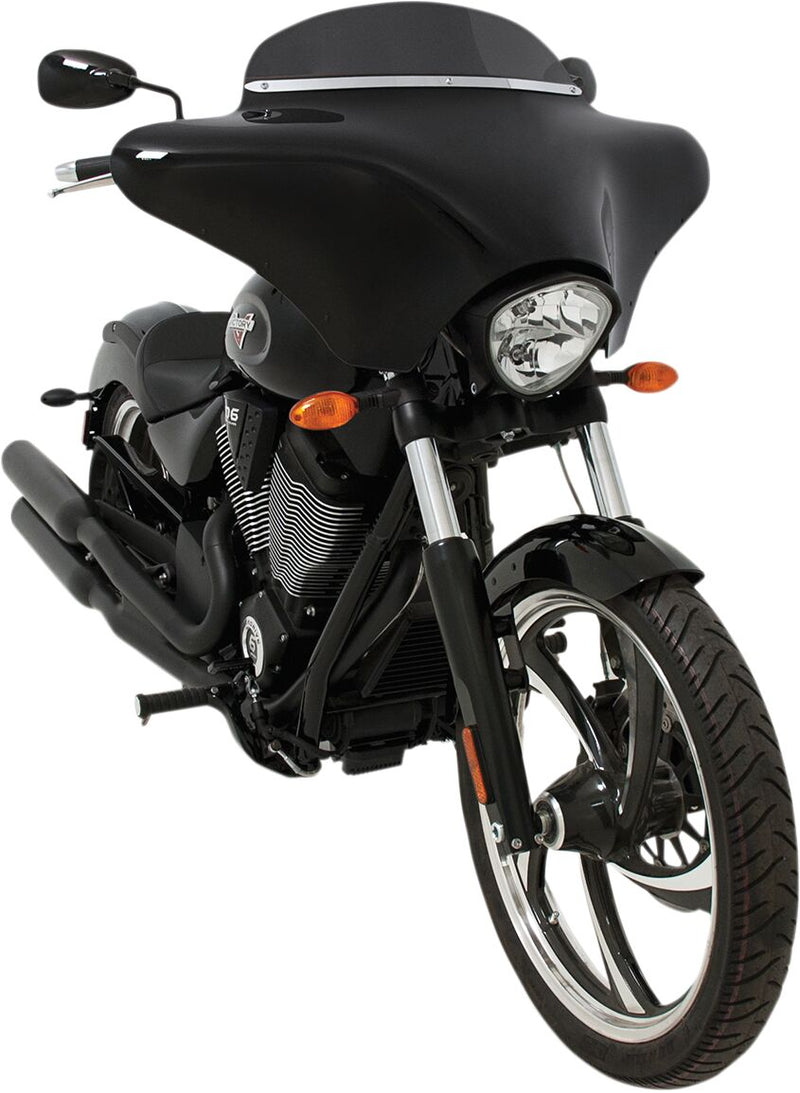 Memphis Shades Metric Batwing Fairing Black Lucite