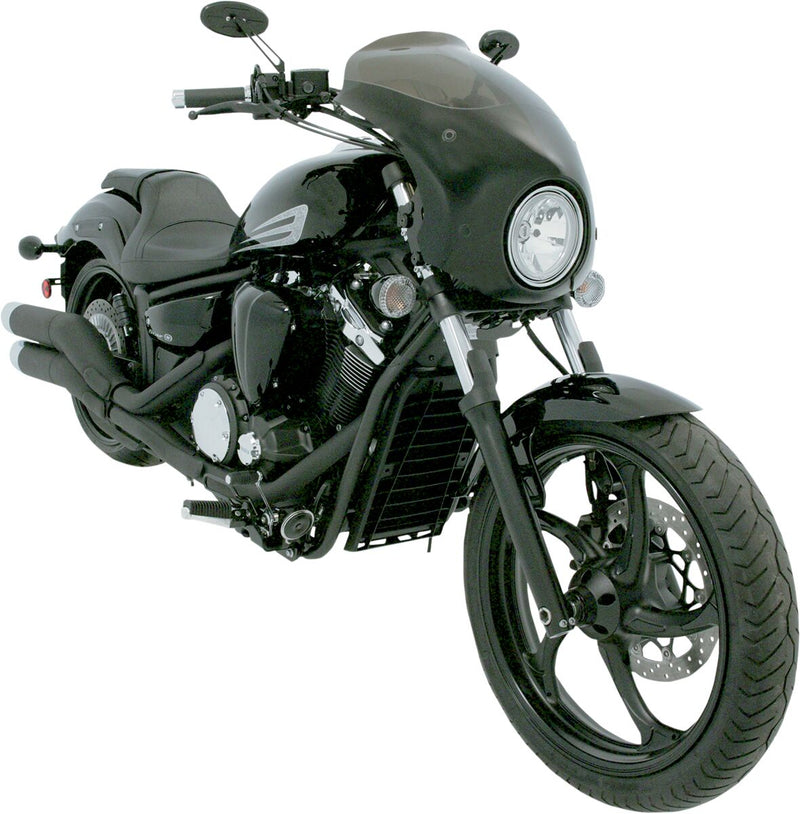 Memphis Shades Metric Bullet Fairing Black Lucite #MEM7111