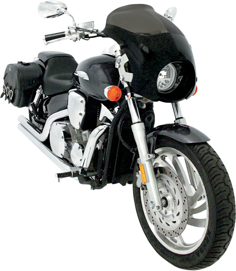 Memphis Shades Metric Bullet Fairing for 2002-2009 HONDA VTX Black Lucite Each