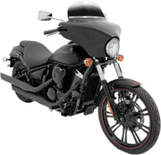 Memphis Shades Metric Batwing Fairing for 2007-2025 KAWASAKI VN 900 Black Lucite