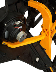Alloy Art Strong Arm Inner Horizontal Fairing Brackets for 1998-2013 Harley-Davidson Touring Motorcycles