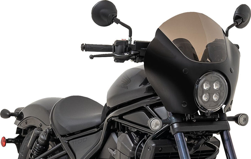Memphis Shades Metric Gauntlet Fairing for 2021-2024 HONDA CMX 1100 Black Gloss Kit