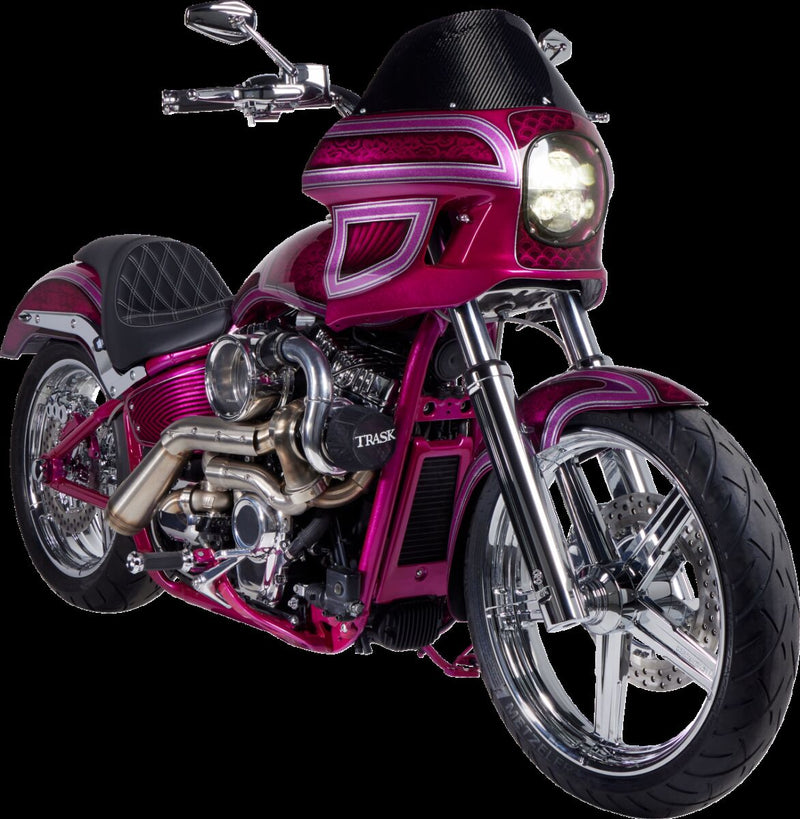 Saddlemen Gloss Black S-RT Mini Fairing for 2018-2026 Harley-Davidson Softail Motorcycles