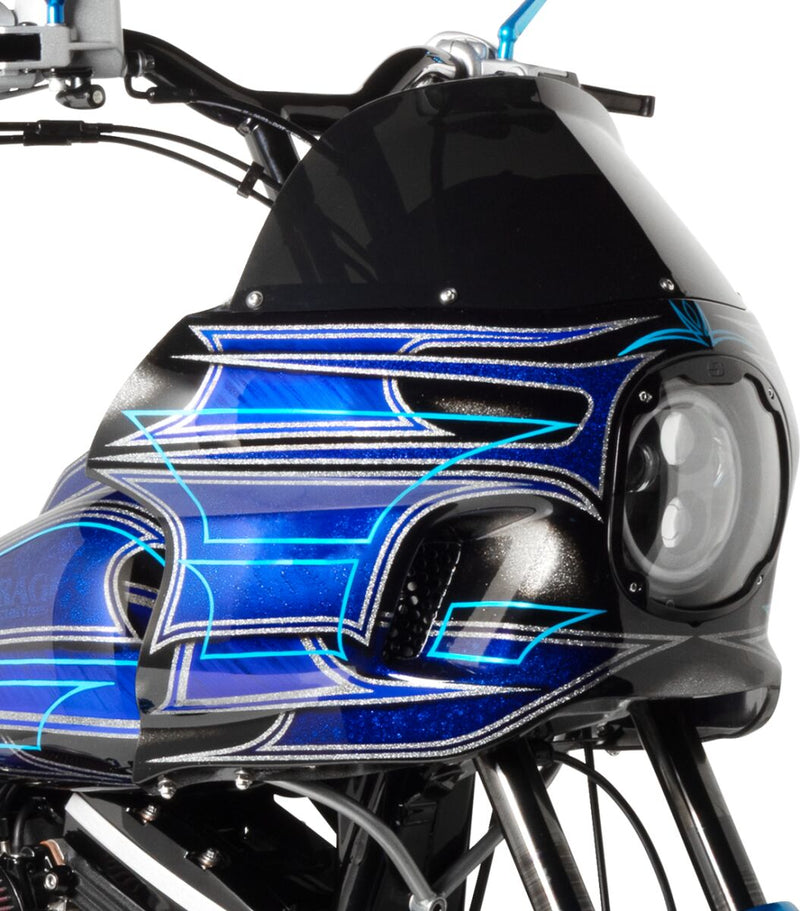 Saddlemen Gloss Black S-RT Mini Fairing for 1983-1994,1999-2000 Harley-Davidson FXR Motorcycles