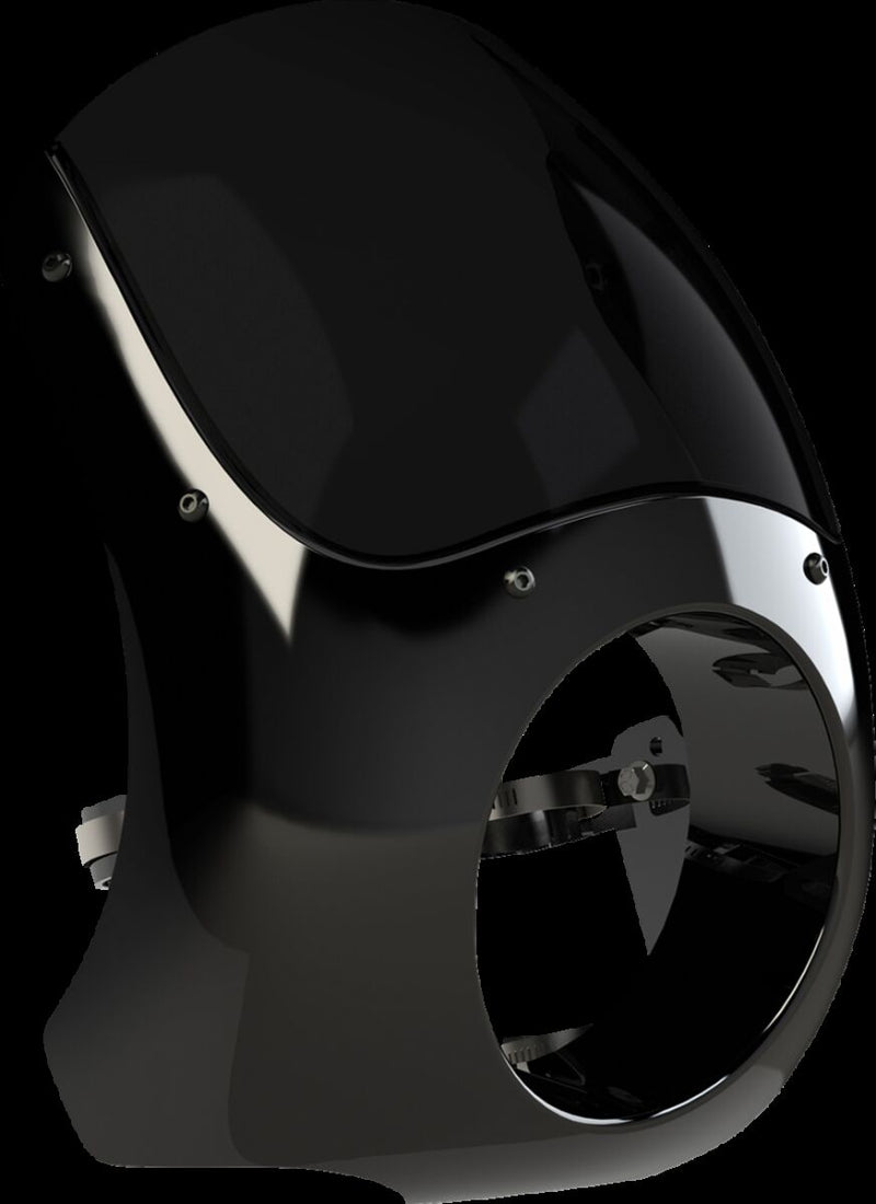 Burly Brand Outlaw Fairing Black ABS Plastic