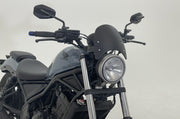 Daytona Aluminium Meter Visor with Bracket Set for 2017-2019 HONDA CMX 500 Fairing Black Round Street 7075-T6 Aluminium