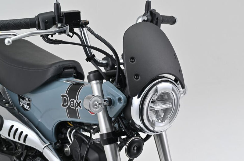 Daytona Aluminium Meter Visor with Bracket Set for 2018-2026 HONDA Fairing Black Round Street 7075-T6 Aluminium Each
