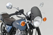 Daytona Aluminium Meter Visor with Bracket Set for 1978-1999, 2014-2018 YAMAHA Fairing Black Round Street 7075-T6 Aluminium