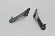 Daytona Aluminium Meter Visor with Bracket Set for 1978-1999, 2014-2018 YAMAHA Fairing Black Round Street 7075-T6 Aluminium Each