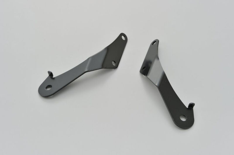 Daytona Aluminium Meter Visor with Bracket Set for 1978-1999, 2014-2018 YAMAHA Fairing Black Round Street 7075-T6 Aluminium Each