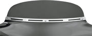 Memphis Shades Slotted Stainless Steel Batwing Fairing Trim #MEM0911