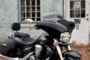 Memphis Shades Slotted Stainless Steel Batwing Fairing Trim #MEM0918