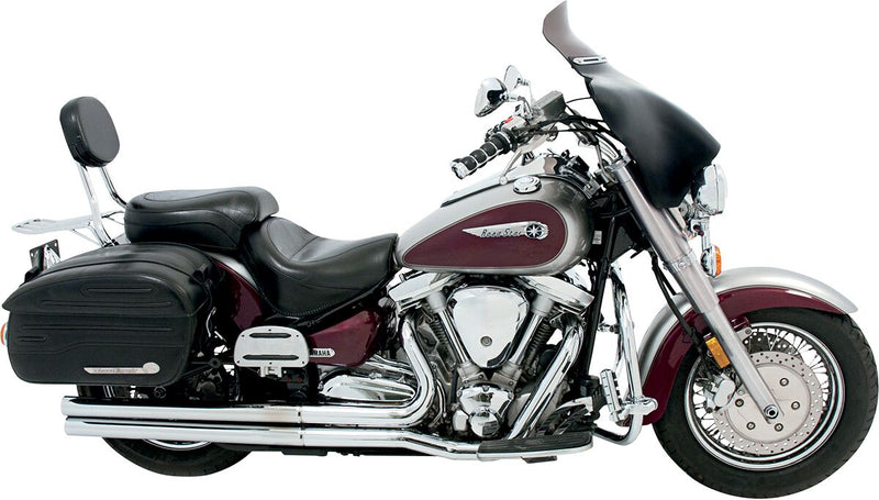 Memphis Shades Slotted Stainless Steel Batwing Fairing Trim #MEM0923