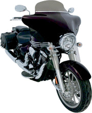 Memphis Shades Metric Fork Deflectors Wind Deflector Chrome Pair