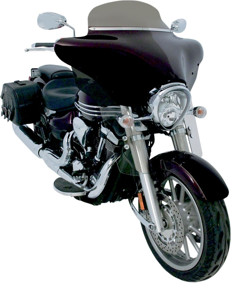 Memphis Shades Metric Fork Deflectors Wind Deflector Chrome Pair #MEM5804
