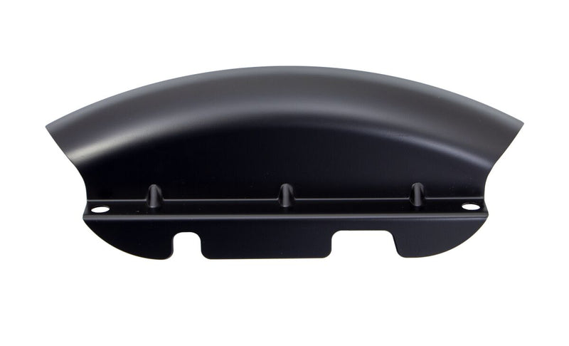 Kuryakyn Lower Triple Tree Wind Deflector In Satin Black For Harley-Davidson 2014-2023 Electra Glides, Road Glides, Road Kings & Street Glides