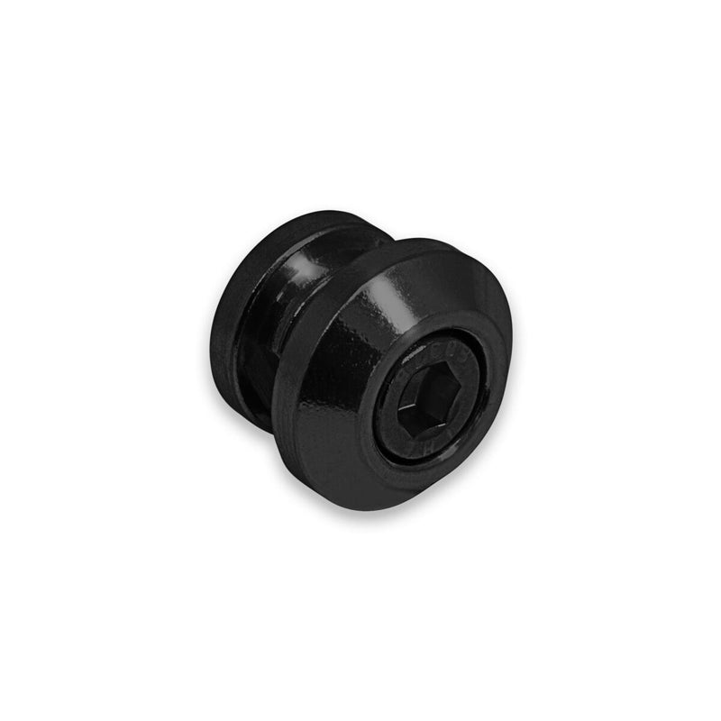 Memphis Shades Metric 2 Part Plate Connector Assembly Black Kit