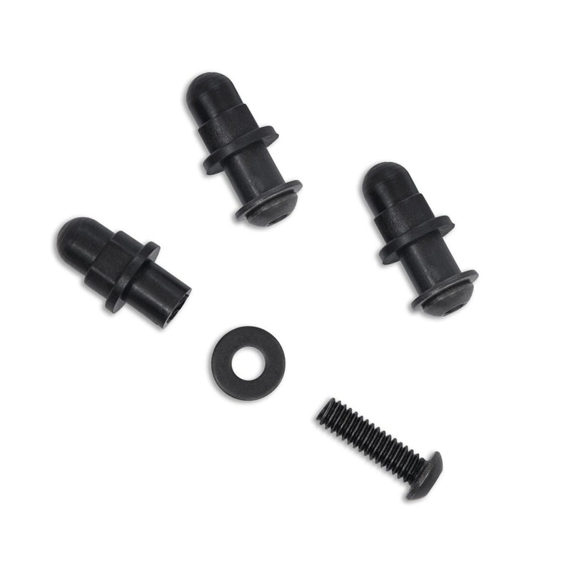 Memphis Shades Metric MS Batwing Windshield Set Screw Kit Black Pack of 3