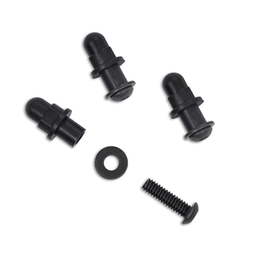 Memphis Shades Metric MS Batwing Windshield Set Screw Kit Black Pack of 3