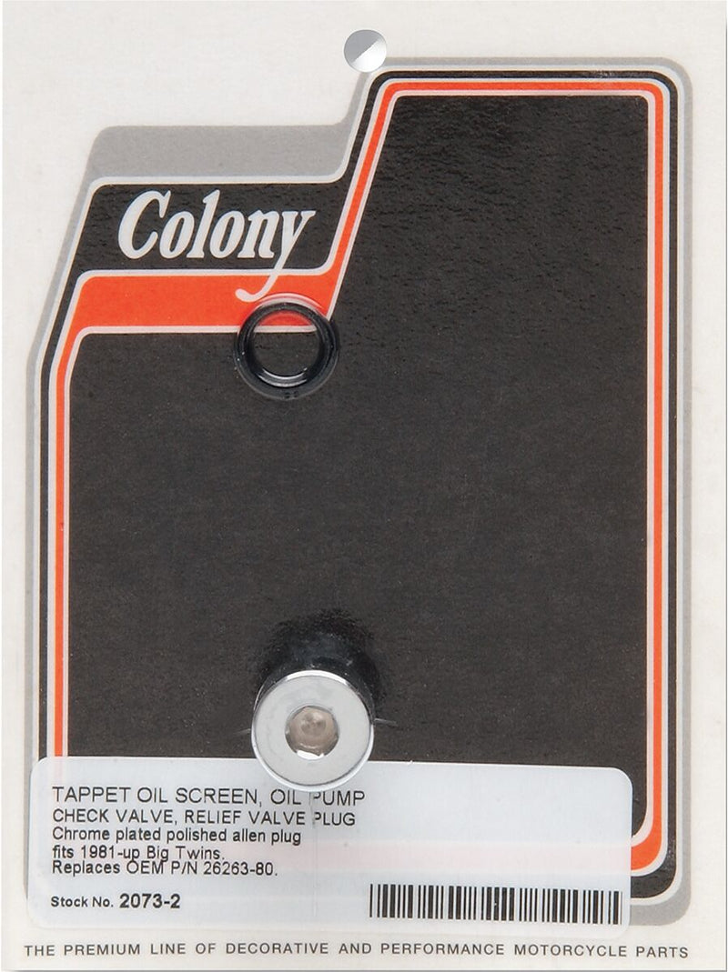 Oil Pump Plug