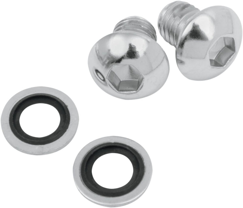 James Gasket Fork Drain Screw Kit #45858-77-K