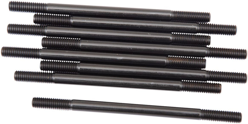 Kibblewhite Cylinder Stud Kit for 1999-2017 Harley-Davidson Black 8 Pack