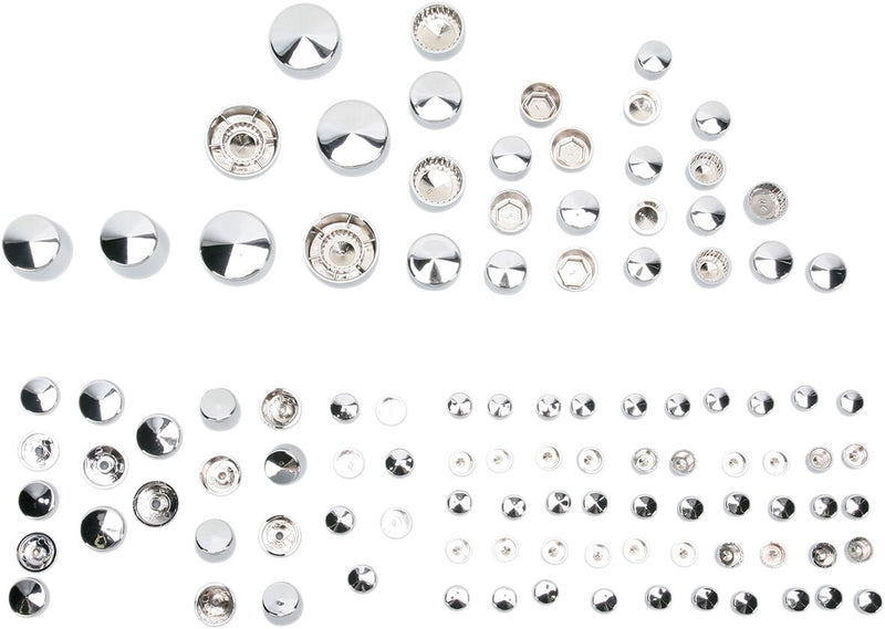 Drag Specialties Deluxe Engine Bolt Cover Kit